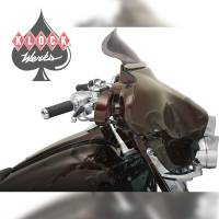 Klock Werks - Klock Werks 6.5in. Flare Windshield - Dark Smoke - KWW-01-0199 - Image 5