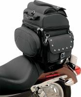 Saddlemen - Saddlemen BR1800EX/S Combination Backrest, Seat and Sissy Bar Bag with Studs - 3515-0119 - Image 2
