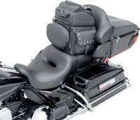 Saddlemen - Saddlemen BR1800EX/S Combination Backrest, Seat and Sissy Bar Bag with Studs - 3515-0119 - Image 3