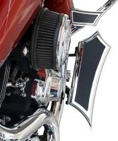 Accutronix - Accutronix Instigator Rear Brake Pedal Cover - Chrome - FLBP-IC - Image 2