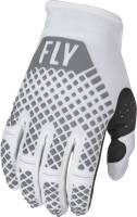 Fly Racing - Fly Racing Kinetic Gloves - 375-4122X - White - 2XL - Image 1