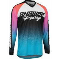 Answer - Answer A22 Syncron Prism Youth Jersey - 446411 - Astana/Hyper Orange - Small - Image 1