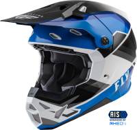 Fly Racing - Fly Racing Formula CP Rush Helmet - 73-00202X - Black/Blue/White - 2XL - Image 1