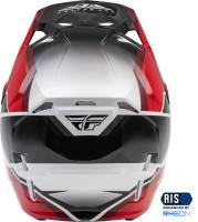 Fly Racing - Fly Racing Formula CP Rush Helmet - 73-0021L - Black/Red/White - Large - Image 2