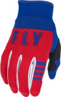 Fly Racing - Fly Racing F-16 Youth Gloves - 375-914YS - Red/White/Blue - Small - Image 1