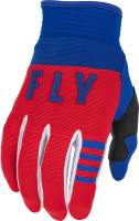 Fly Racing - Fly Racing F-16 Youth Gloves - 375-914YM - Red/White/Blue - Medium - Image 1