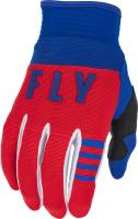 Fly Racing - Fly Racing F-16 Youth Gloves - 375-914Y3XS - Red/White/Blue - 3XS - Image 1