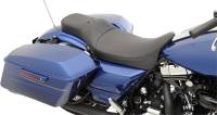 Drag Specialties - Drag Specialties Extended Reach Predator Seat - Mild Stitch with Backrest - 0801-1005 - Image 4