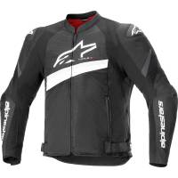 Alpinestars - Alpinestars T-GP Plus R V4 Airflow Jacket - 3300624-12-4X - Black/White - 4XL - Image 1
