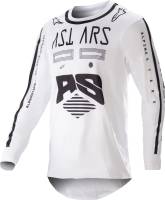 Alpinestars - Alpinestars Racer Found Jersey - 3761623-20-XXL - White - 2XL - Image 1