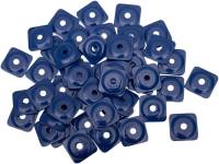 Woodys - Woodys Square Grand Digger Aluminum Support Plates - 5/16in. - Blue (48pk.) - ASG-3795-48 - Image 2