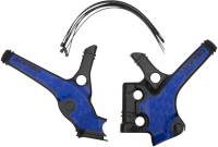 Acerbis - Acerbis X-Grip Frame Guards - Black/Blue - 2736391004 - Image 2