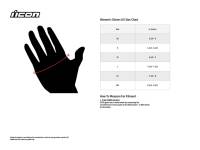 Icon - Icon Superduty 3 Womens Gloves - 3302-0922 - Black - X-Large - Image 2