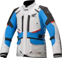 Alpinestars - Alpinestars Honda Andes V3 Drystar Jacket - 3207421-9173-2X - Ice Gray/Blue/Bright Red - 2XL - Image 1