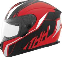 THH Helmets - THH Helmets T810S Turbo Helmet - 646882 - Red/Silver - X-Small - Image 1