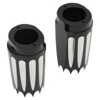 Paul Yaffe Originals - Paul Yaffe Originals Yafterburner Fork Slide Covers - Black - YSC-B - Image 1