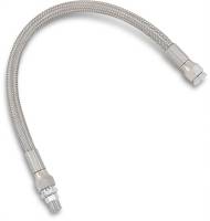Drag Specialties - Drag Specialties Universal Stainless Steel Braided Oil Line - 13in. - 613 - Image 1
