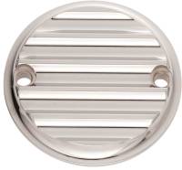 Joker Machine - Joker Machine Points Cover - Finned - Chrome - 02-970-3 - Image 1