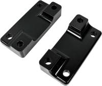 Drag Specialties - Drag Specialties Fender-To-Fork Adapter - Gloss Black - 1410-0064 - Image 1