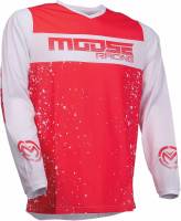 Moose Racing - Moose Racing Qualifier Jersey - 2910-6646 - Red/White - Medium - Image 1