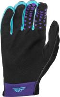 Fly Racing - Fly Racing Lite Womens Gloves - 375-610XS - Black/Aqua - X-Small - Image 2