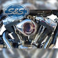 S&S Cycle - S&S Cycle Air Stinger Stealth Air Cleaner Kit - Chrome - 170-0719 - Image 2