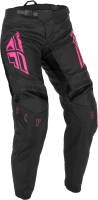Fly Racing - Fly Racing F-16 Womens Pants - 374-83005 - Black/Pink - 3-4 - Image 1
