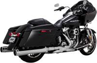Vance & Hines - Vance & Hines Torquer 450 Slip-On Mufflers - Chrome - 16674 - Image 1