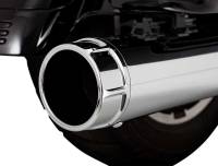 Vance & Hines - Vance & Hines Torquer 450 Slip-On Mufflers - Chrome - 16674 - Image 2