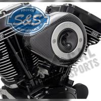 S&S Cycle - S&S Cycle Stealth Air Cleaner Covers - Teardrop - Carbon fiber - 170-0501 - Image 2