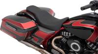 Drag Specialties - Drag Specialties Predator 2-Up Seats - Smooth Solar-Reflective Leather - 0801-1269 - Image 2