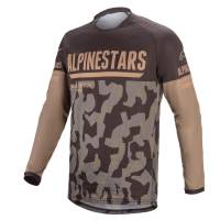 Alpinestars - Alpinestars Venture R Jersey - 3763019-849-X - Mud Camo/Sand - X-Large - Image 1