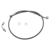 Magnum - Magnum Clear Coated XR Stainless Upper Front Brakeline Kit - 33in. Total Length - SSC1501-33 - Image 1