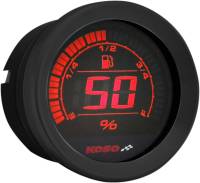 Koso North America - Koso North America 2in. Fuel Level Gauge - Black - BA050210 - Image 2