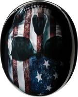 Z1R - Z1R Vagrant USA Skull Helmet - 0103-1307 - USA Skull - Multi - X-Small - Image 3
