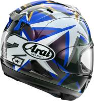 Arai Helmets - Arai Helmets Corsair-X Vinales-5 Helmet - 0101-15786 - Black/Blue - Small - Image 2