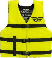 Fly Racing - Fly Racing Nylon Youth Vest - 112224-300-002-20 - Yellow - 50-90 Lbs. - Image 1