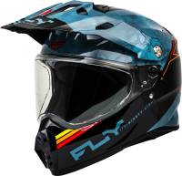 Fly Racing - Fly Racing Trekker Kryptek Conceal Helmet - 73-7030S - Slate/Black/Red - Small - Image 1
