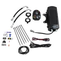 UltraCool - UltraCool Frame Mounted Oil Cooler Kit - Gloss Black - SMS-1G - Image 1