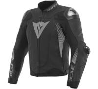 Dainese - Dainese Super Speed 4 Leather Jacket - 201533871-50G-54 - Black/Gray - 44 - Image 1