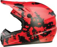 Z1R - Z1R Rise Digi Camo Youth Helmet - 0111-1461 - Matte Red - Medium - Image 2