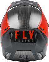 Fly Racing - Fly Racing Kinetic Straight Edge Helmet - 73-86352X - Red/Black/Gray - 2XL - Image 2