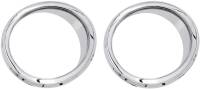 Ciro - Ciro Chrome Front Speaker Accents without LED Lights - 42105 - Image 1
