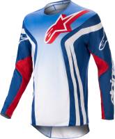 Alpinestars - Alpinestars Racer Semi Jersey - 3761523-7241-LG - Blue/Hot Orange - Large - Image 1