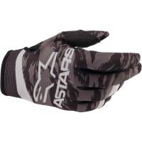 Alpinestars - Alpinestars Radar Youth Gloves - 3541822-106-XXS - Black/Gray - 2XS - Image 1