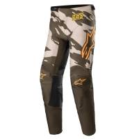 Alpinestars - Alpinestars Racer Tactical Youth Pants - 3741222-6840-24 - Military Sand Camo/Tangerine - 24 - Image 1