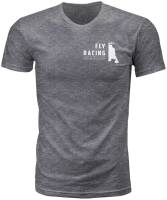 Fly Racing - Fly Racing Fly Squad T-shirt - 352-0911L - Heather - Large - Image 1