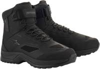Alpinestars - Alpinestars CR-6 Drystar Riding Shoes - 261102010-8 - Black - 8 - Image 1