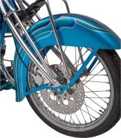 Drag Specialties - Drag Specialties Polished Stainless Steel Drilled Brake Rotor - DS-325738 - Image 3