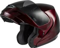 G-Max - G-Max MD04 Solid Helmet - G104103 - Wine Red - X-Small - Image 3